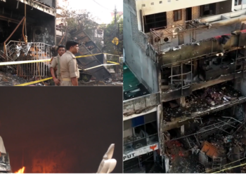 Fire at commercial building in Uttar Pradesh, India leaves at least 15 dead