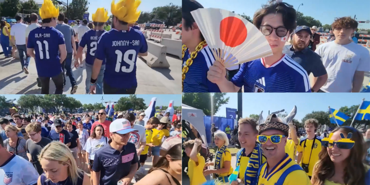 Japan fans back Samurai Blue ahead of Brazil knockout clash