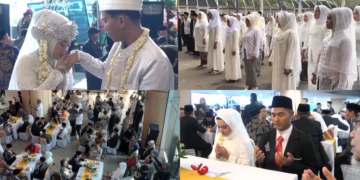 Dozens of couples say ‘I do’ at Jakarta mass wedding