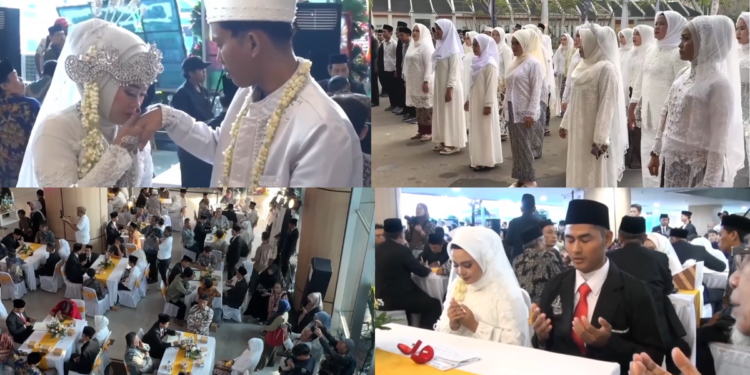 Dozens of couples say ‘I do’ at Jakarta mass wedding