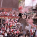 Tens of thousands of Arsenal fans celebrate Premier League glory despite CL heartbreak