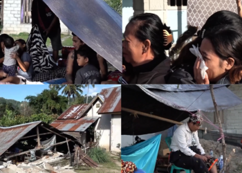 Indonesia residents sleep in makeshift tents after 6.7 magnitude quake kills 1, damages more than 800 homes