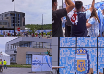 Argentina’s La Albiceleste arrive in Kansas City ahead of 2026 World Cup