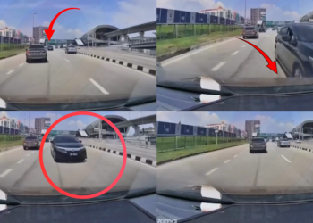 Reckless Wrong-Way Driver Causes Hit-and-Run Crash at High Speed in Malaysia