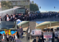 Police deploy water cannons in Jerusalem as Ultra-Orthodox protesters block highway over Military Draft row