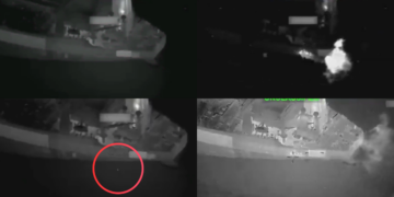 CENTCOM releases footage of US firing at oil tanker allegedly heading for Iranian port