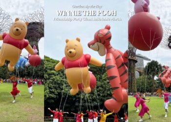 Winnie the Pooh’s Friendship Party Heads to Gardens by the Bay This June