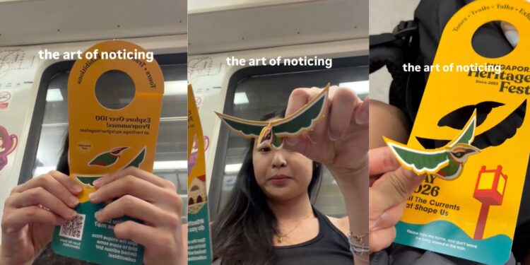 Singaporean Creator Showcases Memorable Packaging of Heritage Festival from MRT Station