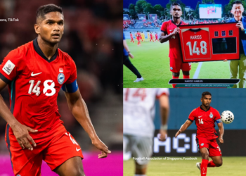 Hariss Harun Becomes Singapore’s Most-Capped Footballer With Record 148th Appearance