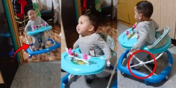 Baby Realizes He Can Walk And Decides To Ditch The Walker