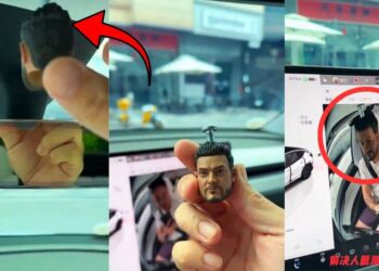Some Tesla Owners In China Stick Doll Heads On Cameras To Fool Safety Systems