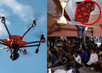 Malaysia Deploys Thermal Drones to Track Undocumented Migrants During Raids