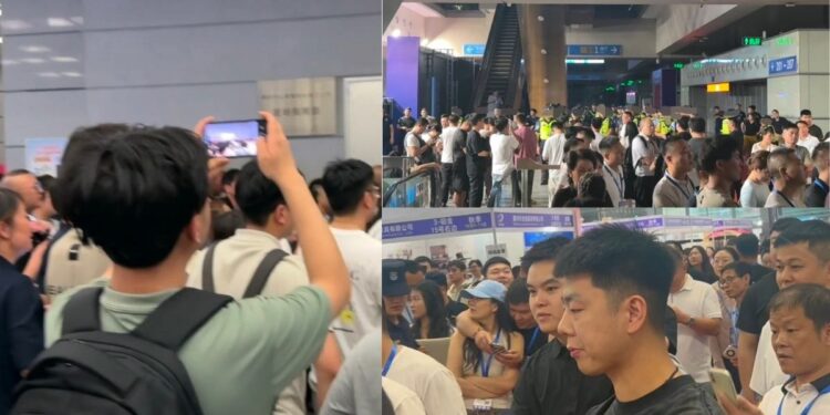 Hundreds of Merchants Protest After Being Tricked by Fake Buyers in Shenzhen