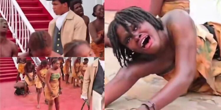 Ghana Hosts Powerful Reenactment of the Slave Trade at Osu Castle Last Week