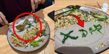 Forget Google Reviews, People Are Now Spelling Out Their Complaints Directly On The Plate