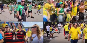 Brazil fans in Houston celebrate Japan win, eye knockout clash with Norway or Ivory Coast