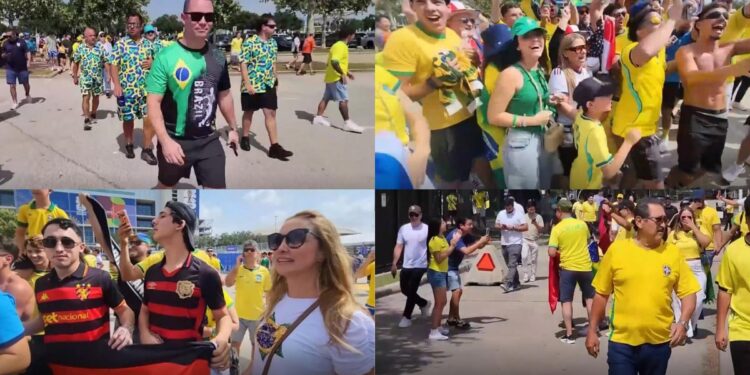 Brazil fans in Houston celebrate Japan win, eye knockout clash with Norway or Ivory Coast