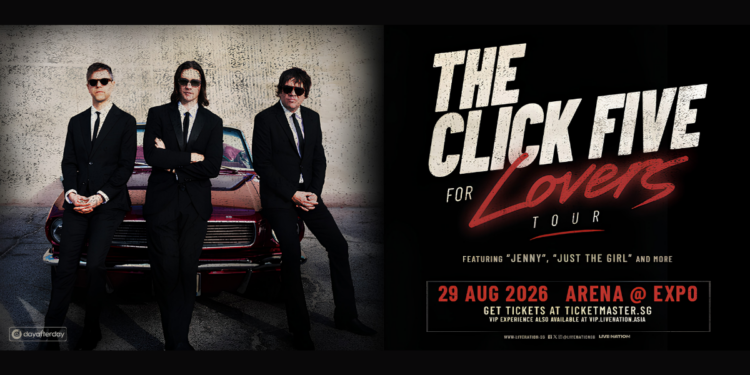 The Click Five To Reunite With Singapore Fans At Arena @ EXPO This August