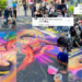 Indian Artist Amazes South Korea Festival Crowd With Stunning 20-Foot Rangoli Street Masterpiece
