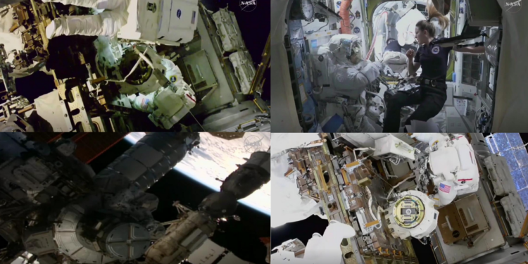 Spacewalk surgery – NASA astronauts replace faulty wrist joint on ISS robotic arm