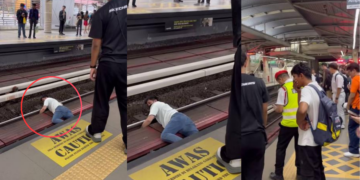 Passenger Rescued After Fainting And Falling Onto Busy LRT Tracks During Evening Rush