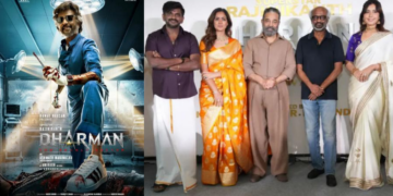 Rajinikanth’s First Look in “Dharman”, a movie backed by Kamal Haasan