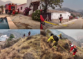 Every drop counts – Firefighters tap residential swimming pools to battle deadly Spain wildfire