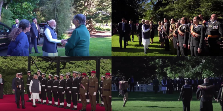 Haka, handshakes and trade – Modi arrives in Auckland as India deepens New Zealand ties
