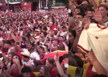 Spain fans go wild after 2-0 win against France as La Roja advance to World Cup final