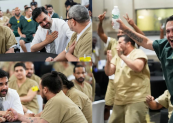 Mayor Mamdani Visits Rikers Island As Inmates Enjoy World Cup Match Screening Event