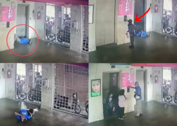Schoolboy Rushes to Get Grandma After Seeing Elder Collapse