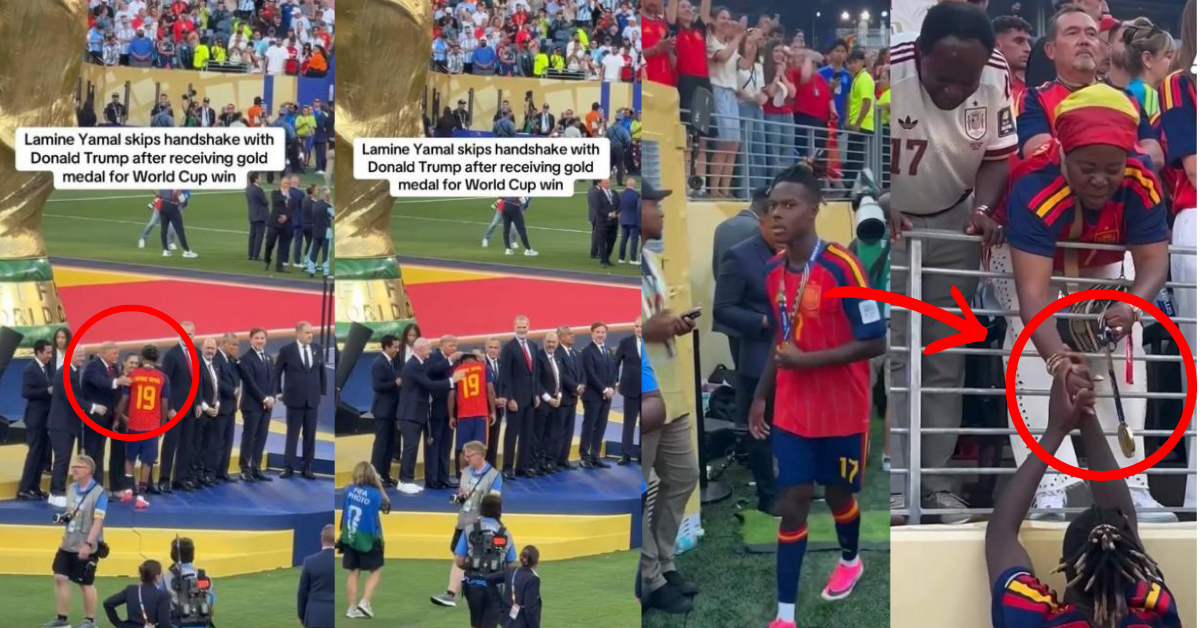 Spain’s Lamine Skips Trump Handshake, While Nico Pays Tribute To His Mother’s Sacrifice