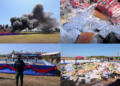 Cambodian authorities burn millions in seized narcotics after 5.6-tonne drug bust