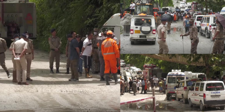 Sikkim tunnel horror – Rescue ops continue after suspected methane blast kills at least 20, traps five