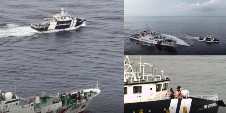 China and Philippines vessels on collision course over second disputed reef incident in days