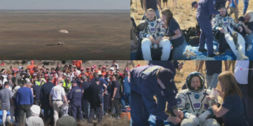 Soyuz MS-28 crew lands safely after ISS mission