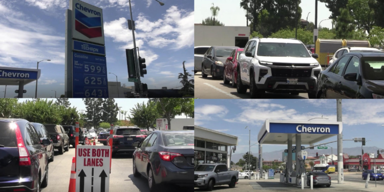 California petrol prices surge as Hormuz crisis squeezes global oil supplies
