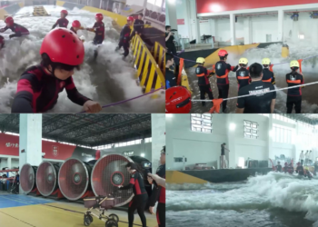 Storm school! – China’s disaster centre hurls visitors into simulated typhoon winds and flash floods