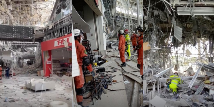Japan Rescue crews comb shattered shops as three remain missing after Kumamoto quake, explosion