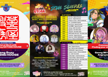 Creators Super Fest 2026 Updates with Japanese Illustrator Debut  and Strong Line-up of Talks from Singapore and SEA Creators