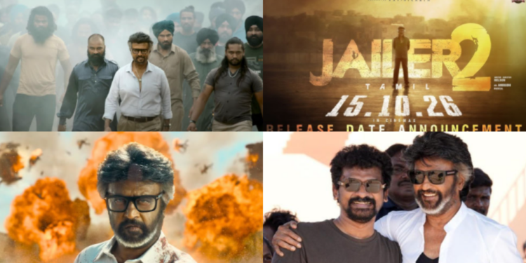 Rajinikanth and Nelson Dilipkumar’s “Jailer 2” gets release date