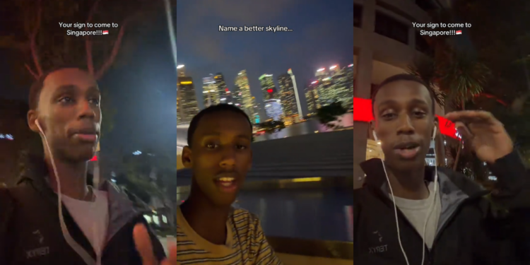 Somali Tourist Calls Singapore The Safest Spot With Stunning City Views