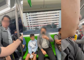 Two Commuters Clash Over “Your Bag Touched Me” Complaint on MRT