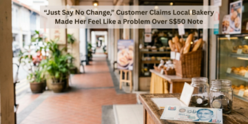 “Just Say No Change,” Customer Claims Local Bakery Made Her Feel Like a Problem Over S$50 Note