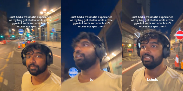 SG Man Living in UK For 5 Years Has Gym Bag Stolen, Ends Up Stuck Outside Home