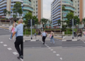 Pedestrians Rush Through Red Light Like Rules Don’t Exist, Drivers Frustrated Yet Again