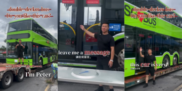China Salesman Goes Viral Selling Singapore Green Double-Decker Bus In Guangzhou