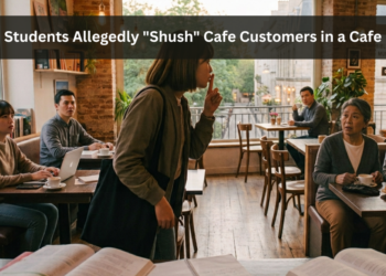 Students Allegedly “Shush” Cafe Customers, Should They Go Library Instead?