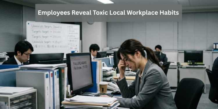 Employees Reveal Toxic Local Workplace Habits Hidden Behind Everyday Office Culture
