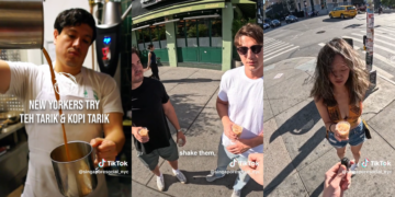First-Time Tasters Embrace Singapore’s Iconic Teh Tarik and Kopi Tarik in New York City